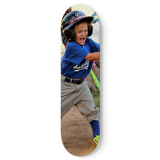 Personalized Single Skateboard Wall Art