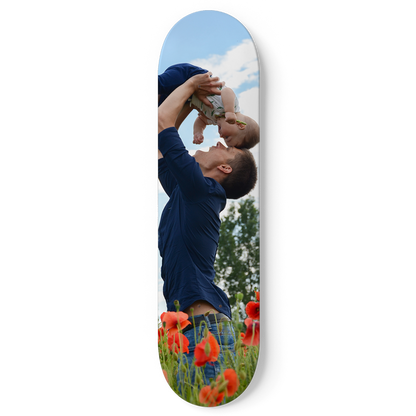 Personalized Single Skateboard Wall Art